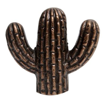 Antique Cactus Iron Cabinet Knobs